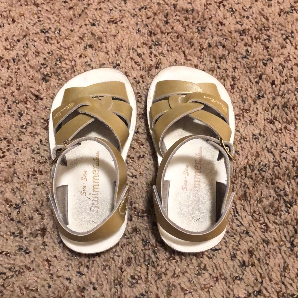 Saltwater sandals.